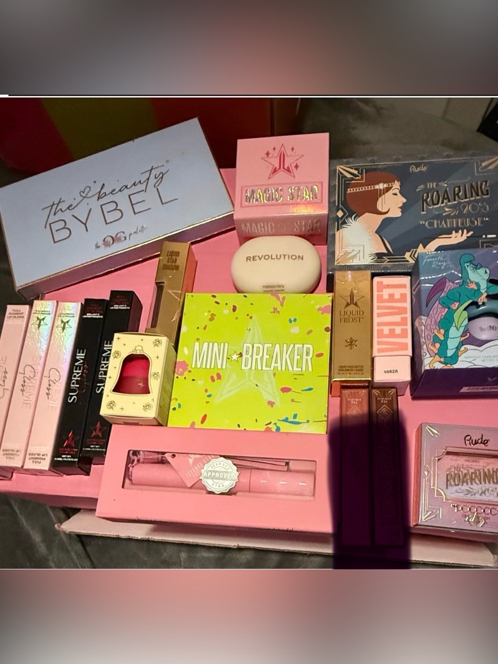 Makeup Bundle 30 Pieces Jeffree Star Colourpop Revolution Rude Cosmetics Barbie - Picture 5 of 16